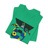 Bauhaus Blue Yellow Black Sea Turtle Graphic Tee - 5 Colors
