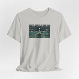 Keep It Dark Flat Safe Ink Art Sea Turtle Tee - 6 Colors Light