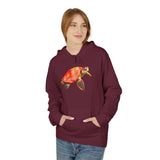 Surreal Red Sea Turtle Hoodie - Comfy Sweatshirt - 6 Colors