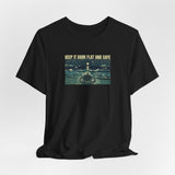Keep It Dark Flat Safe Ink Art Sea Turtle Tee - 5 Colors Dark