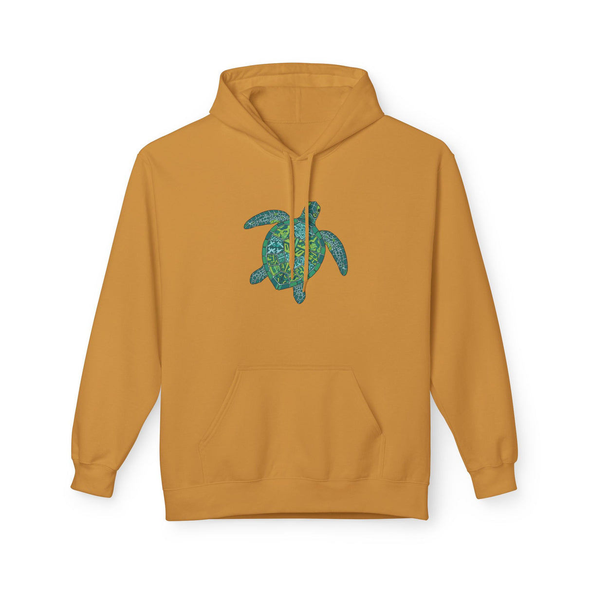 Teal Tribal Sea Turtle Hoodie -  Sea Turtle Sweatshirt - 6 Colors
