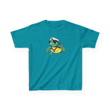 Kids Cute Baby Sea Turtle Sailor Cartoon Tee - 7 colors