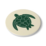 Eco-Friendly Sea Turtle Ceramic Coaster