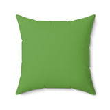 Green Tiki Art Sea Turtle Faux Suede Pillow - 4 sizes