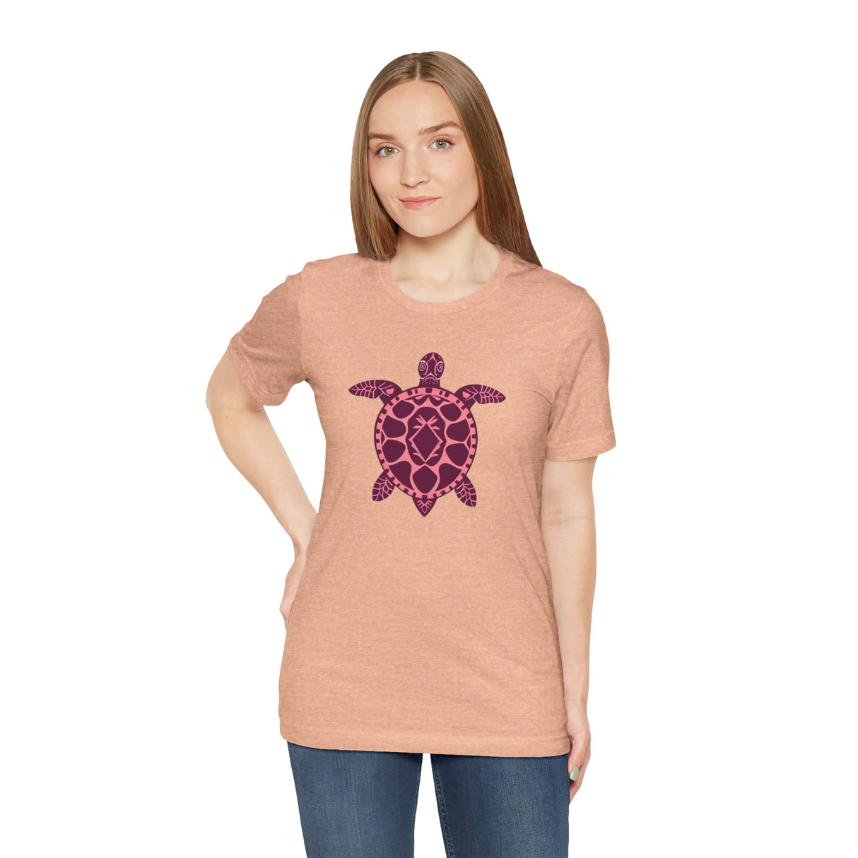 Pink and Berry Sea Turtle Graphic Tee - 8 Colors