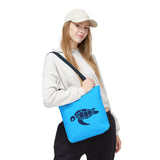 Blue Sea Turtle Icon Tote Bag - 3 sizes