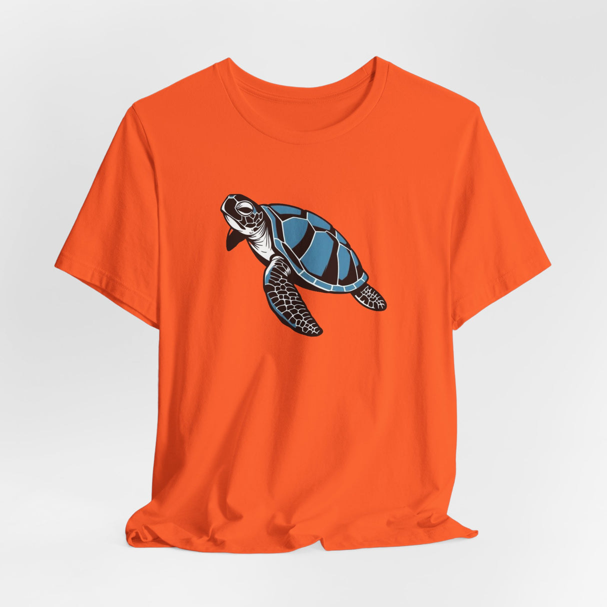 Blue Comic Print Sea Turtle Graphic Tee - 7 Colors