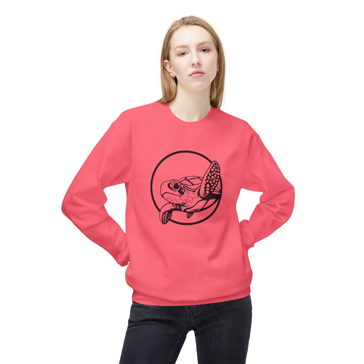 Waving Sea Turtle Sweatshirt - 8 colors