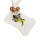 Colorful Turtle Pet Feeding Mat