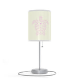Colorful Pink Tropical Sea Turtle Table Lamp, Nightstand Light, Sea Life Decor, Beach House Accent, Kid's Room Lighting