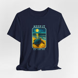 Keep it Dark Flat Safe Sea Turtle Illustration Tee - 4 colors
