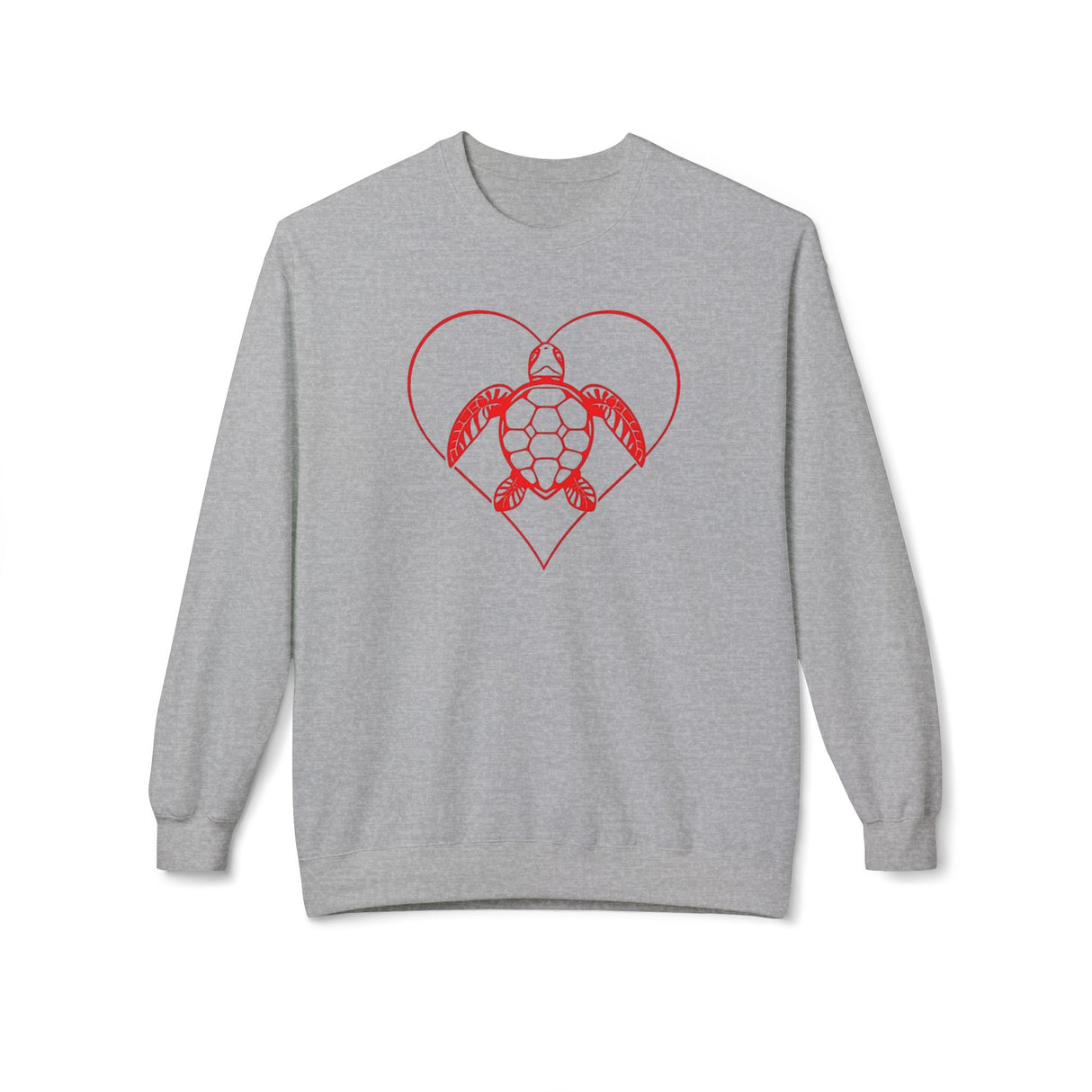 Red Heart Sea Turtle Sweatshirt - 6 colors