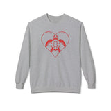 Red Heart Sea Turtle Sweatshirt - 6 colors