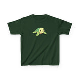 Kids Cute Baby Sea Turtle Green Cartoon Tee - 9 colors