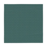 Dark Teal Sea Turtle and Floral Print Tablecloth