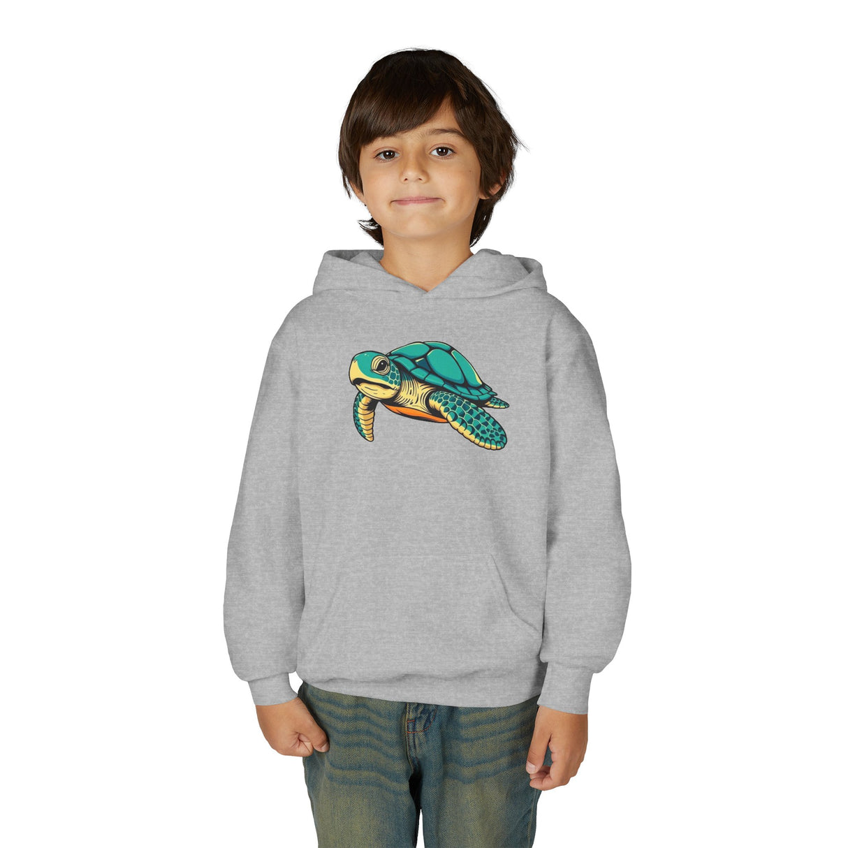 Youth Teal Sea Turtle Hoodie - 6 Colors