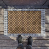 Brown Tropical Sea Turtle Doormat