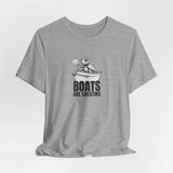 Boats Are Cheating Sea Turtle Tee - 6 Colors