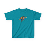 Kids Cute Paint Splat Sea Turtle Tee - 6 colors