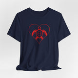 Red Heart Sea Turtle Graphic Tee - 8 Colors