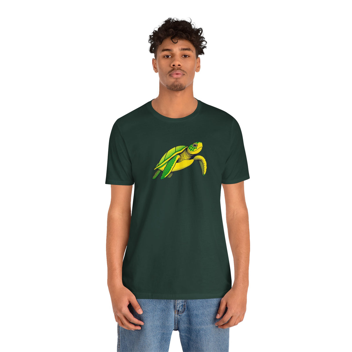 Pop Art Sea Turtle Graphic Tee - 4 Colors