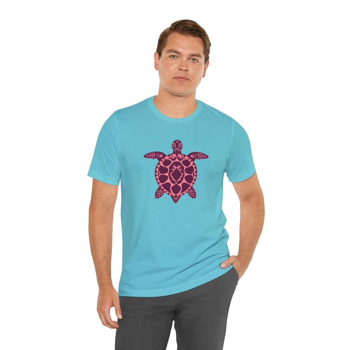 Pink and Berry Sea Turtle Graphic Tee - 8 Colors