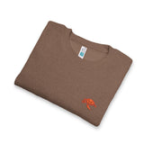 Unisex Orange Sea Turtle Embroidered Crewneck Sweatshirt - 4 colors