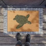 Gliding Sea Turtle Doormat