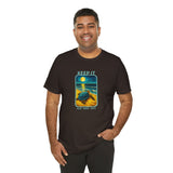 Keep it Dark Flat Safe Sea Turtle Illustration Tee - 4 colors