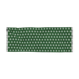 Green and White Sea Turtles Light Scarf