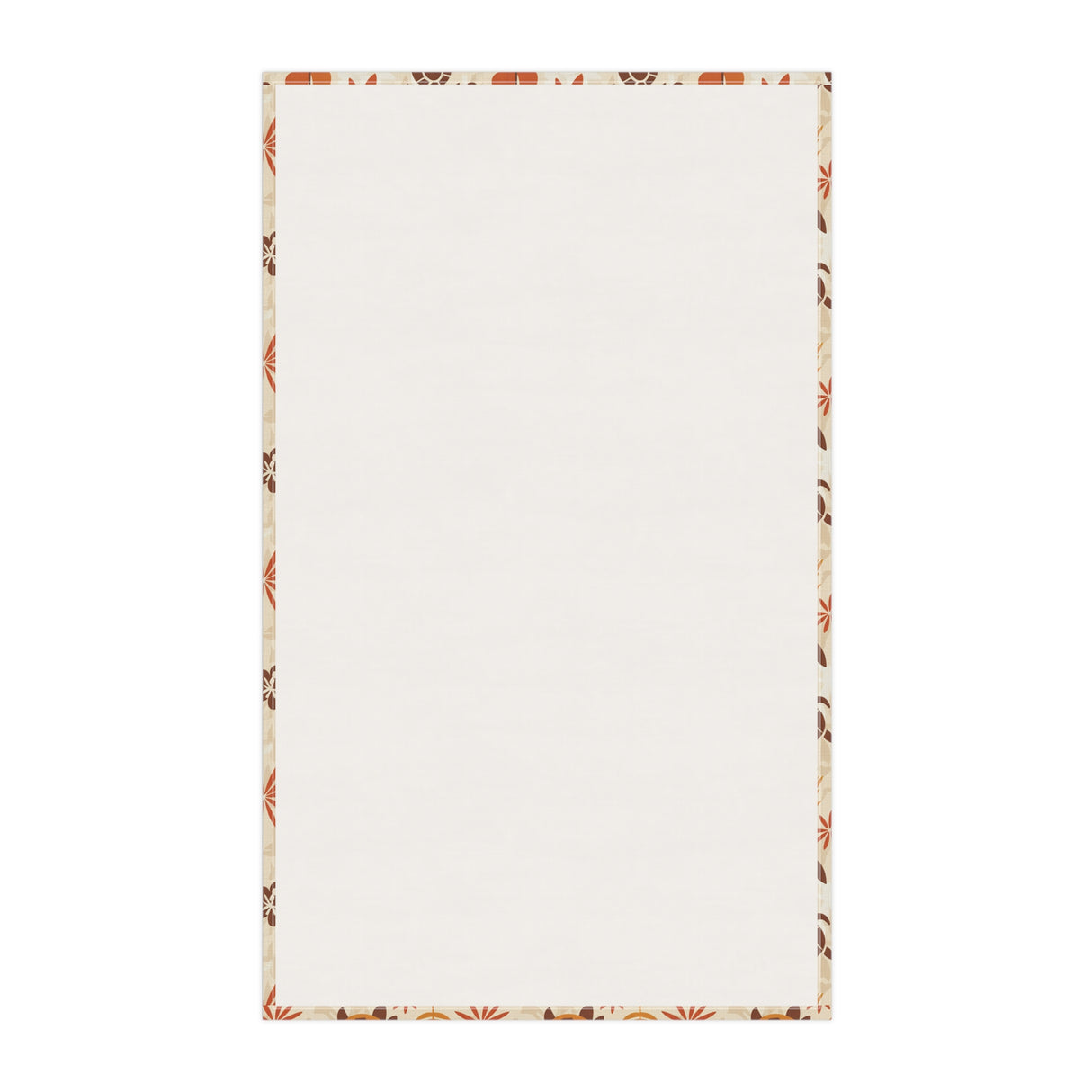 Island Style Burnt Orange Sea Turtle Tea Towel (cotton, poly)
