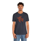 Orange Tribal Sea Turtle Graphic Tee - 6 Colors