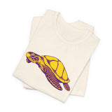 Purple and Gold Sea Turtle Tee - 5 colors