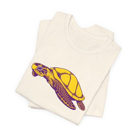 Purple and Gold Sea Turtle Tee - 5 colors