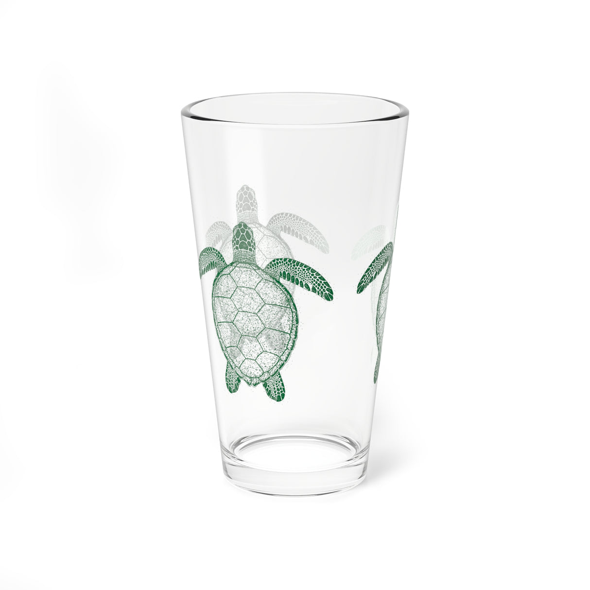 Intricate Green Sea Turtle 16oz Drinkware