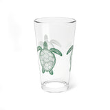 Intricate Green Sea Turtle 16oz Drinkware