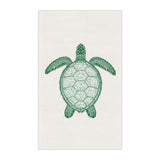 Copy of Black n White Sea Turtle Tea Towel (cotton, poly)