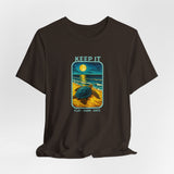 Keep it Dark Flat Safe Sea Turtle Illustration Tee - 4 colors
