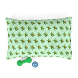 Green Sea Turtle Pattern Pet Bed.