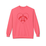 Red Heart Sea Turtle Sweatshirt - 6 colors