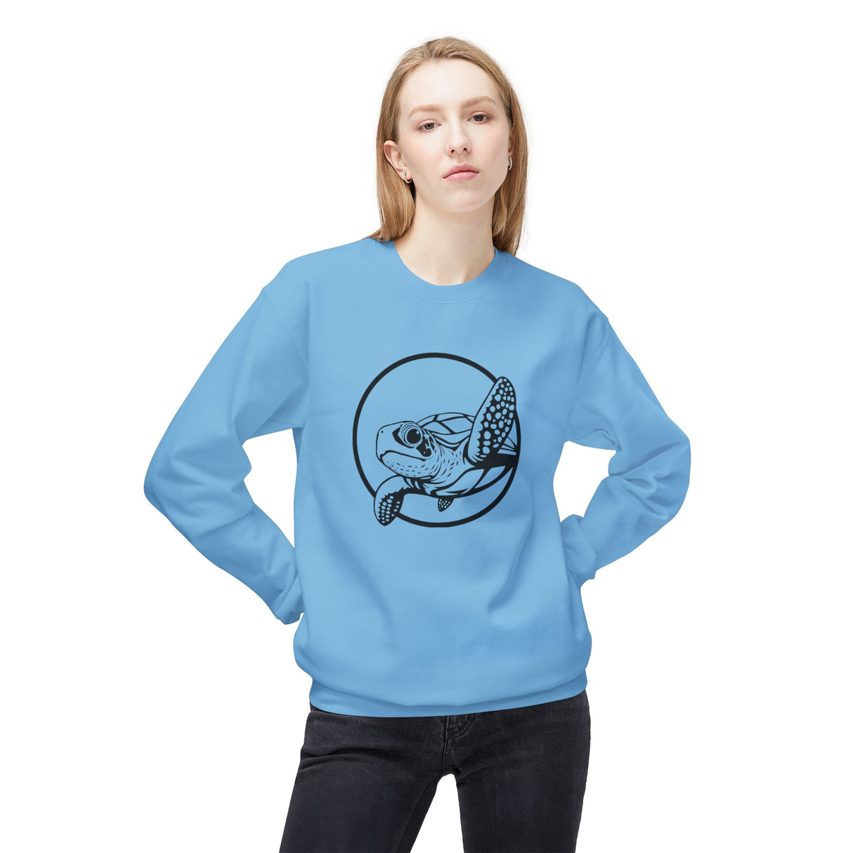 Waving Sea Turtle Sweatshirt - 8 colors