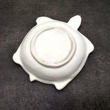 Mint Green Sea Turtle Bowl Porcelain (1 dish approx. 5.25+ inches) Light Green Sea Turtle Dish for coastal kitchen accent & table charm!