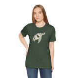 White and Gray Collage Sea Turtle Tee - 6 colors