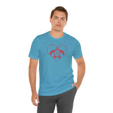 Red Heart Sea Turtle Graphic Tee - 8 Colors