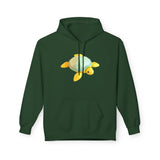 Digi-Block Baby Sea Turtle Hoodie - Comfy Unisex Fleece Sweatshirt - 5 Colors