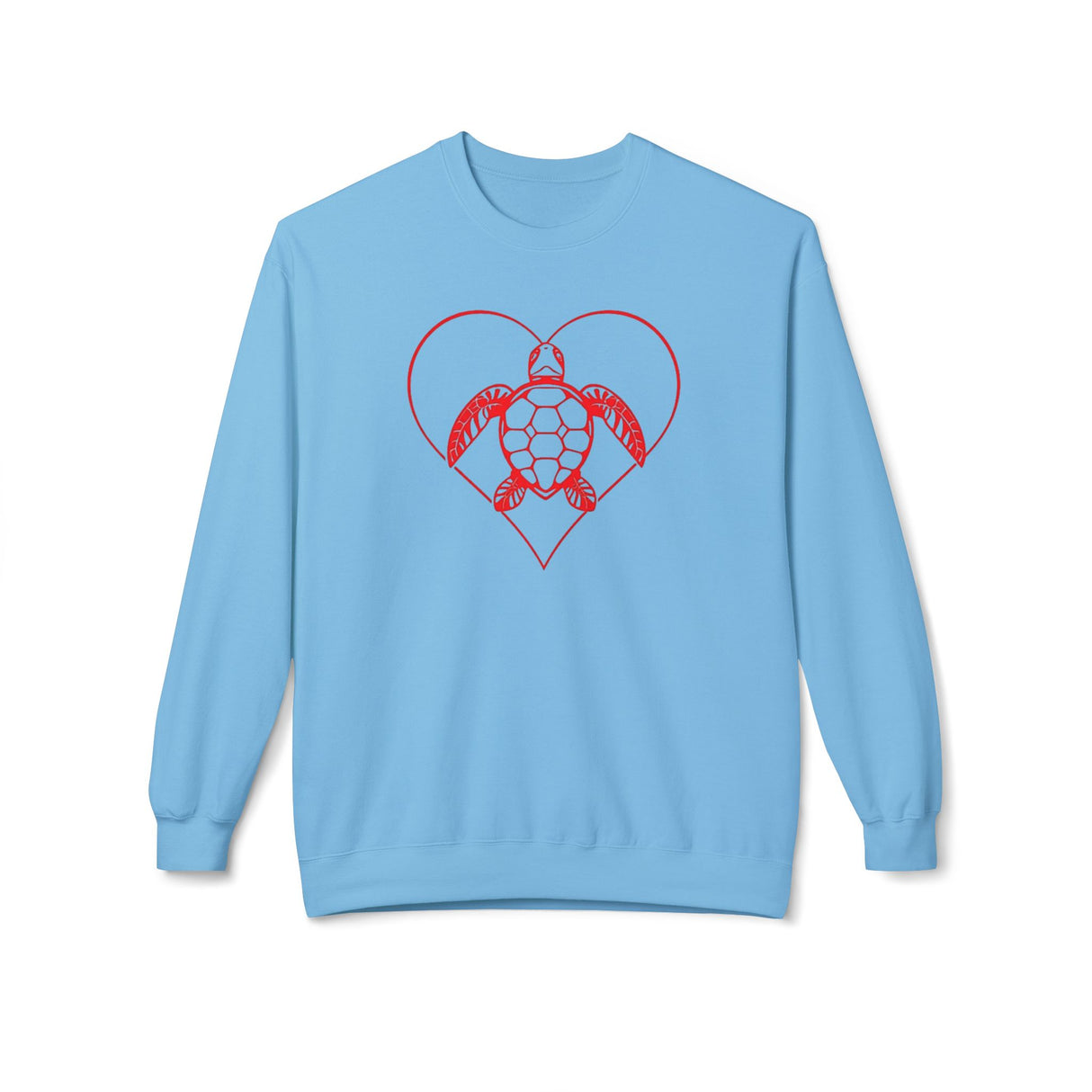 Red Heart Sea Turtle Sweatshirt - 6 colors