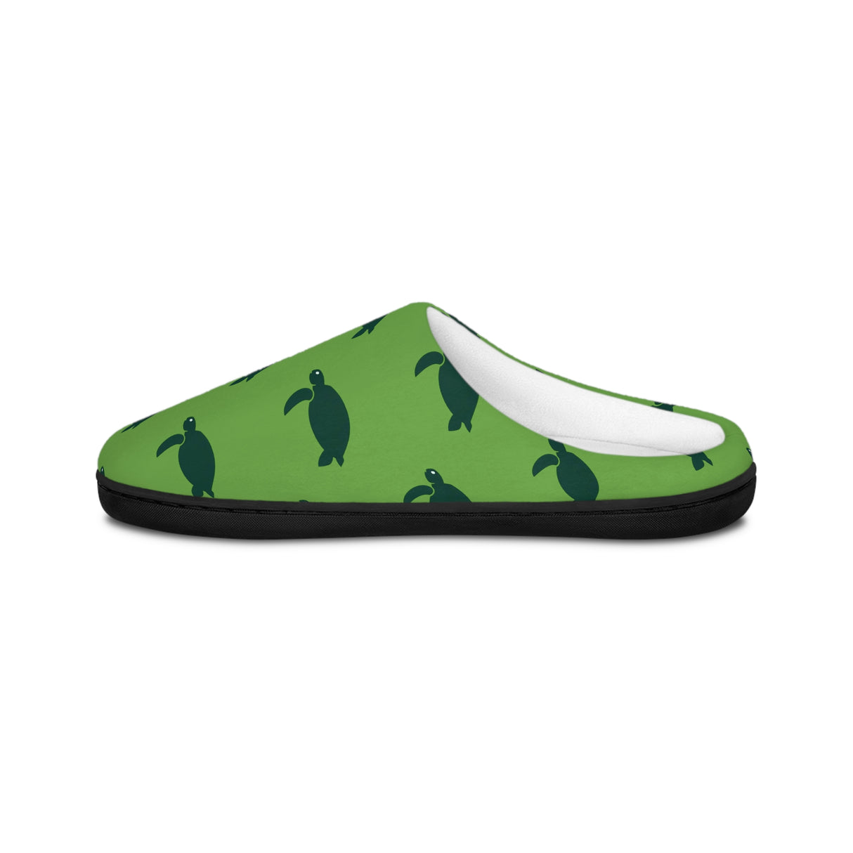 Charming Turtle Pattern Women's Indoor Slippers, Cozy House Slippers, Cute Gifts for Her, Eco-Friendly Footwear, Relaxing Home Essentials