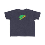 Toddler Cartoon Sea Turtle Tee - 10 colors