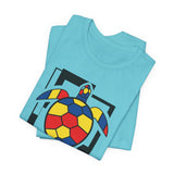 Bauhaus  Red Blue Yellow Sea Turtle Graphic Tee - 6 Colors