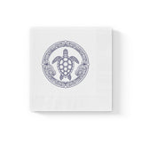 Purple Tropical SeaTurtle-Themed Cocktail Napkins